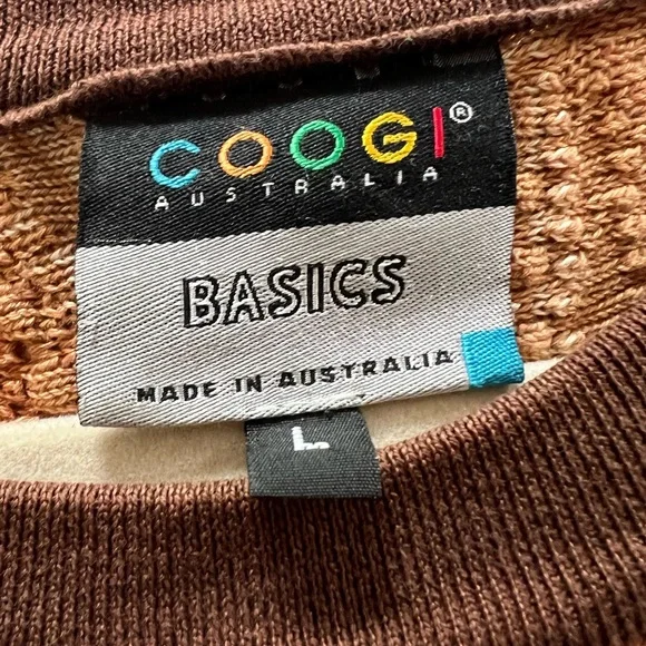 Rare Brown And Orange Coogi Sweater